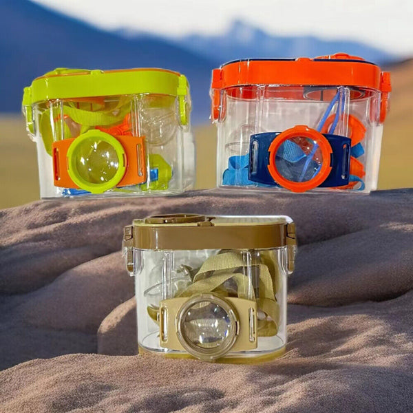 Kids Outdoor Bug Exploration Kit Insect Observer Container Box Educational Toy