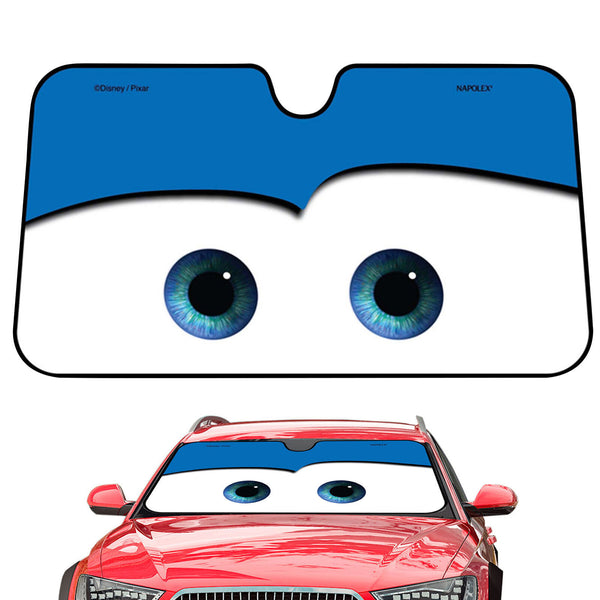 Windshield Sun Shade Car Front Window Shield Cover Visor Cartoon Eye SUV Auto