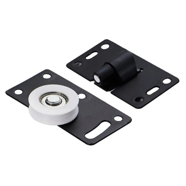 2sets Concave Wear Resistant Sliding Door Roller Closet Wardrobe Nylon Wheel