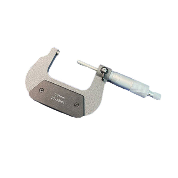 High Precision 0-100MM Outside Micrometer Alloy Head Spiral Measuring Tool AU