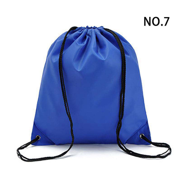 2024 Unisex Gym Bag Drawstring Backpack Nylon Waterproof Sports Sack Swim Bag