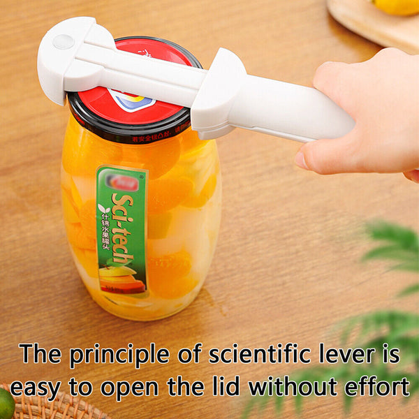 Multifunctional Magnetic Jar Adjustable Bottle Lid Beer Gripper Can Opener