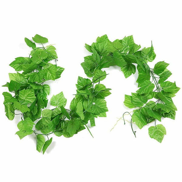 24x 2.2M Artificial Plant Ivy Vine Fake Foliage Flower Hanging Leaf Garland Part