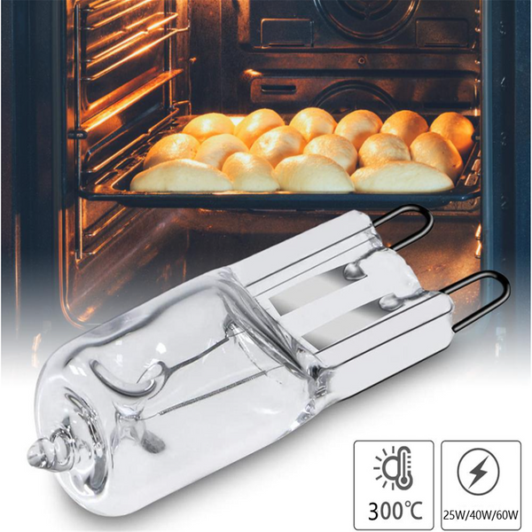 20pcs 25W G9 Warm White Halogen Oven Dimmable Bi-Pin Light Bulb 220-240V 2000H