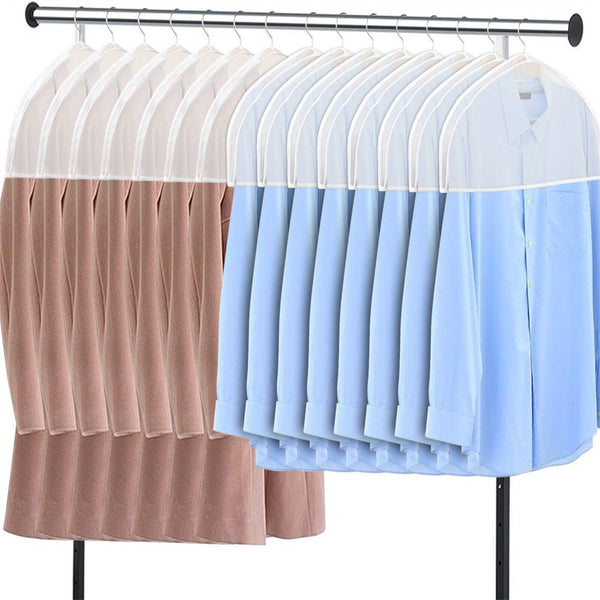 Dustproof Clothes Cover Transparent Hanging Wardrobe Storage Bag Set AU