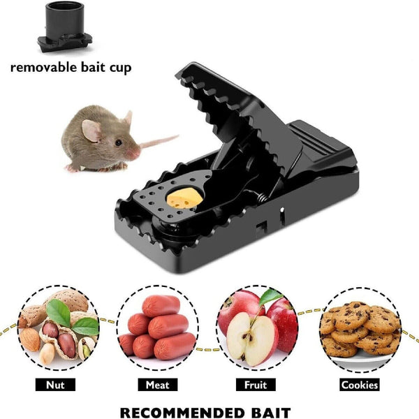Mouse Traps Reusable Mice Rat Trap Safe Snare Catcher Mousetrap for Family Pet