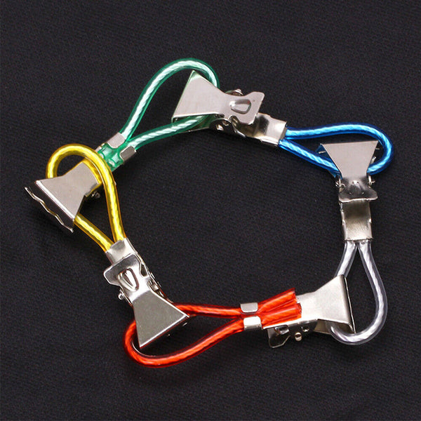 Hand Hanging Clip on Tea Towel Hooks Hangers Clips Loop Grip Rack Holder