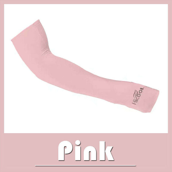 3 Pairs Cooling Sport Arm Stretch Sleeves Sun UV Protection Covers Cycling Golf