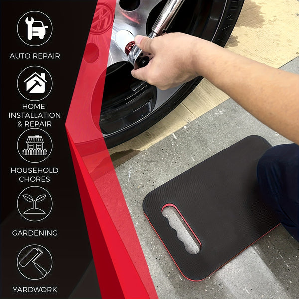 Extra Thick Kneeling Pad with Carry Handle | Portable EVA Garden & Work Knee Cushion