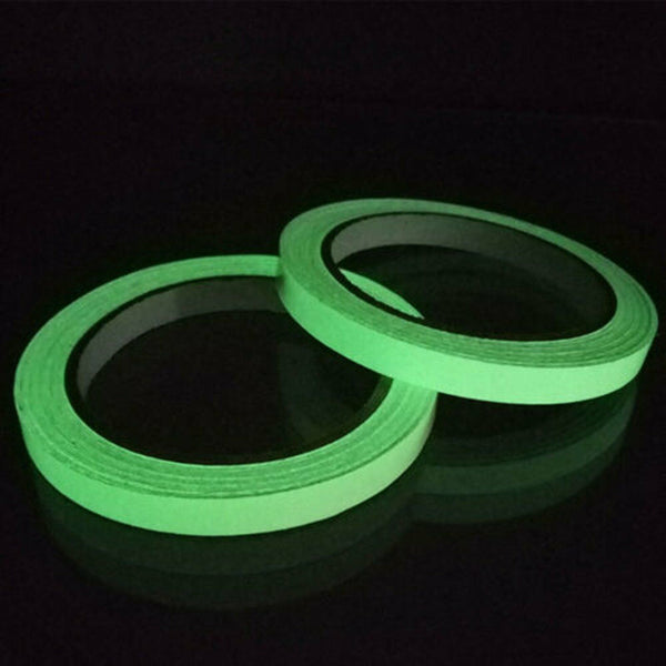 10PCS 300cmx10mm Luminous Tapes Self-adhesive Safety Home Decor Glow In The Dark