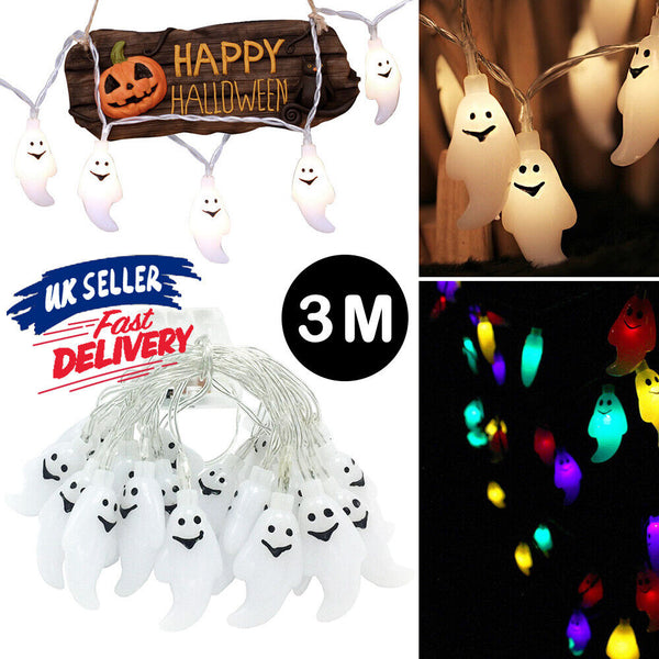 Christmas Light-Up Ghost Outdoor Garden Decoration Horror Props Decor Hallowmas