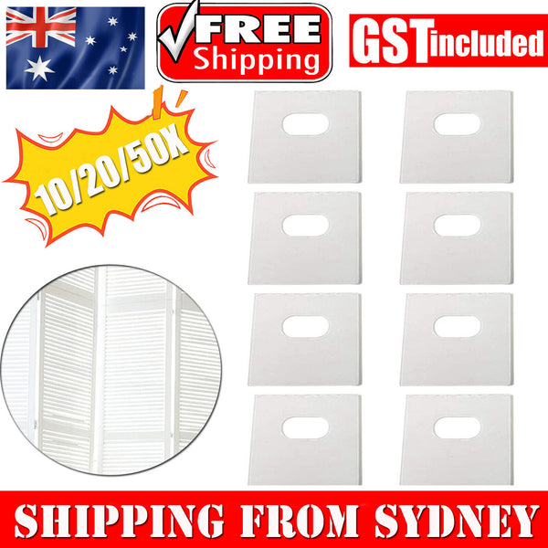 Clear Vertical Blind Repair Tabs Fixer Verticle Blinds Snap Panels