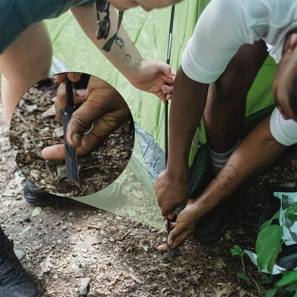 20pcs 30cm Heavy Duty Tent Canopy Camping Stakes Peg Ground Nail Sand Pegs