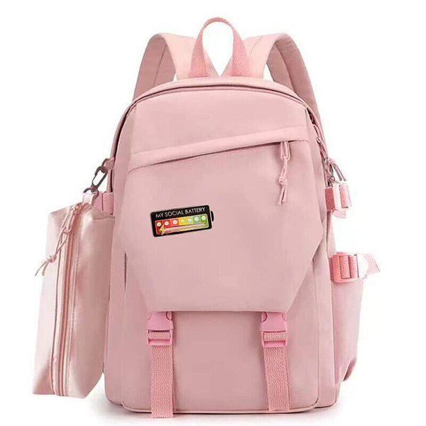 Metal My Social Battery Mood Brooch Pin Funny Interactive Enamel Badge Pins Gift