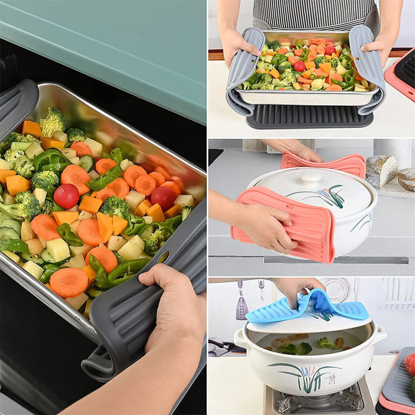 1/2PCS Heat Insulation Hot Pot Mat Table Pad Large Trivet Set Pan Stand Non Slip