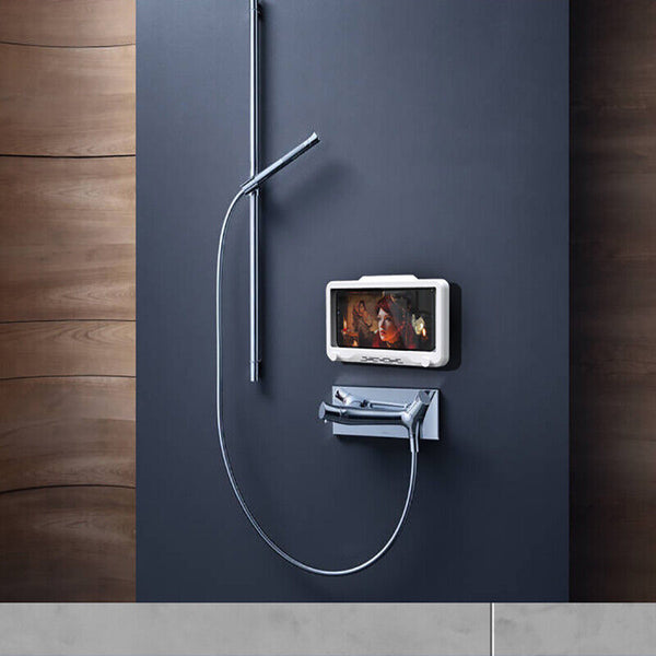 Universal Waterproof Phone Case Bathroom Shower Phone Holder Wall Mounted AU