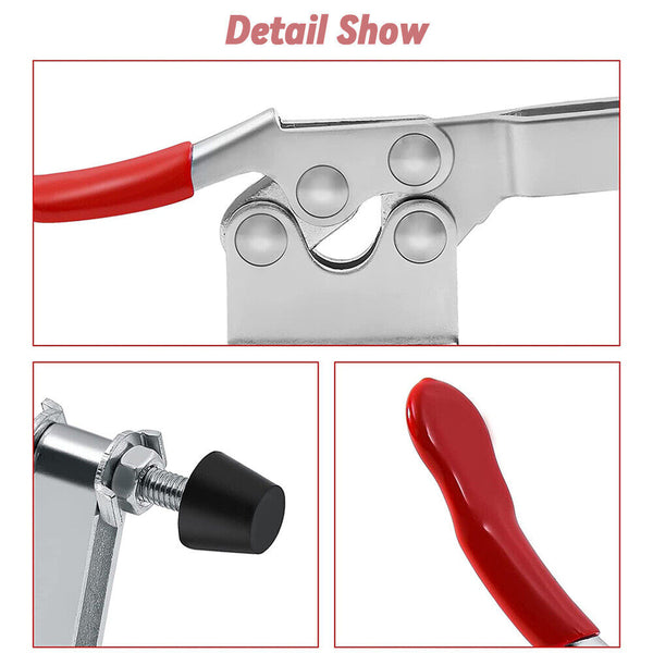 4pcs GH-201 Holding Capacity Quick Release Hand Tool Toggle Clamp Horizontal AU