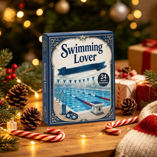 2026 24 Days Countdown Calendar Gift Swimming Christmas Advent Calendar Surprise