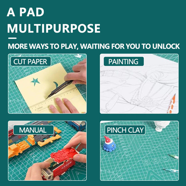 Large Thick Self Healing Cutting Mat Double-Side Art Craft DIY Au Stock A1 A2 A3