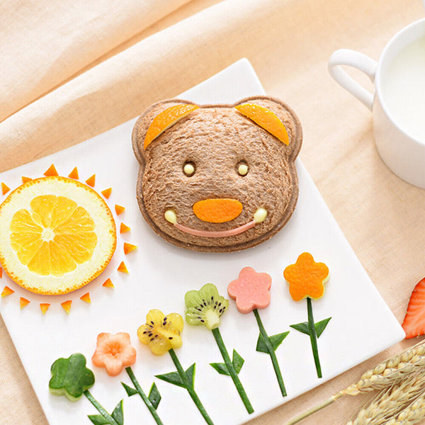 Bear Cake Maker Mould Bread Cookie Toast Sandwich Bento Tool DIY Cutter Mold