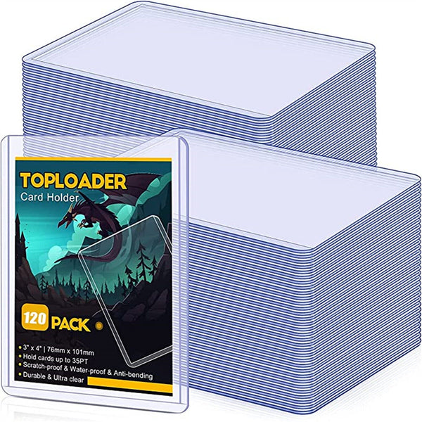 25 Pieces Regular 35pt Toploaders 3x4