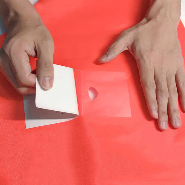 10pcs Waterproof Tent Repair Canvas Awning Sail Kites Adhesive Patches Tape Kit