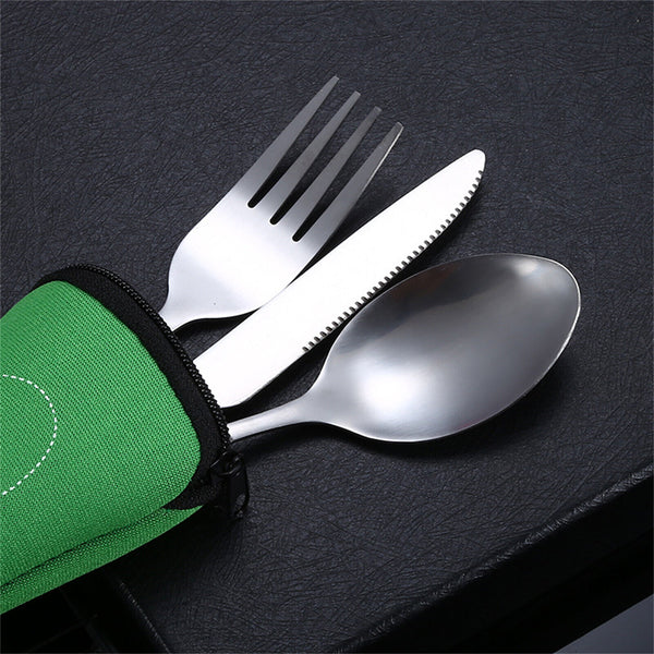Heavy Duty Stainless Steel Flatware Utensils Cutlery Set for Gift