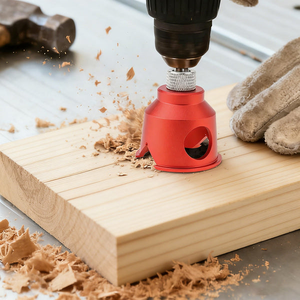 2 Sets 90° Angle Drill Hole Guide – Woodworking Straight Hole Drill Locator 3–10mm