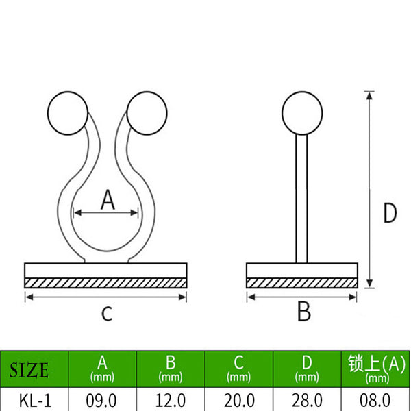 100Pcs Invisible Wall Rattan Clamp Clip Plant Climbing Wall Clip Wall Vines Fixt