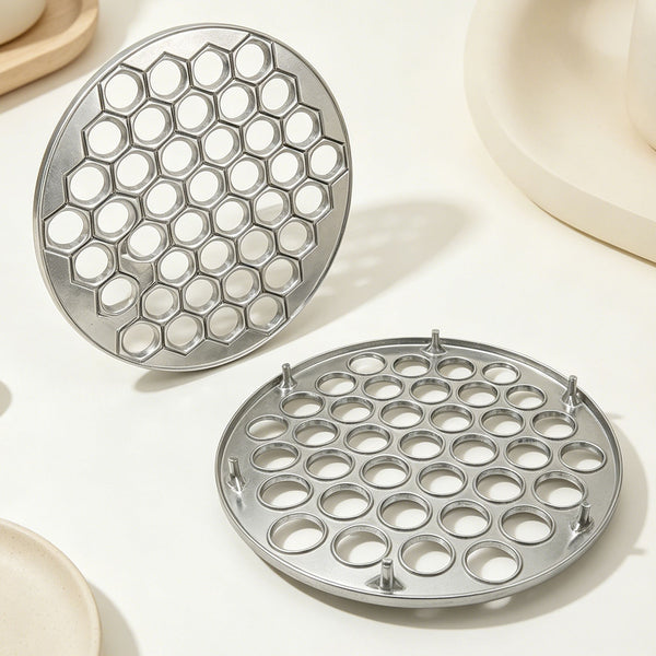 2PCS 37 Hole Dumpling Maker Mould Ravioli Pierogi Pelmeni Press Kitchen Tool