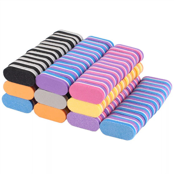 Nail Sanding Block Buffer Acrylic Manicure Care Files Art Surface Sponge