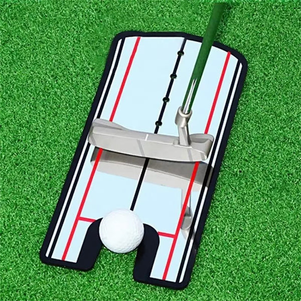 Golf Putting Alignment Practice Mirror Aid Golf Practice Putter Mirror Eye Line