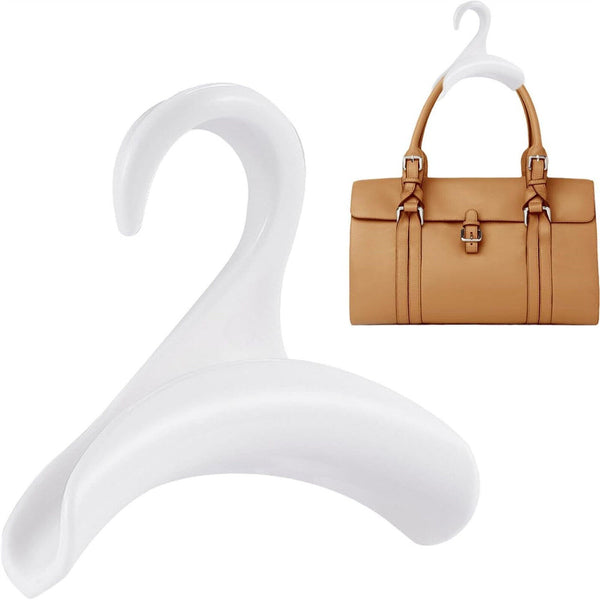 Closet Hat Silk Scarf Shawls Purse Handbag Storage Arched Hanger Hook Wall Shelf