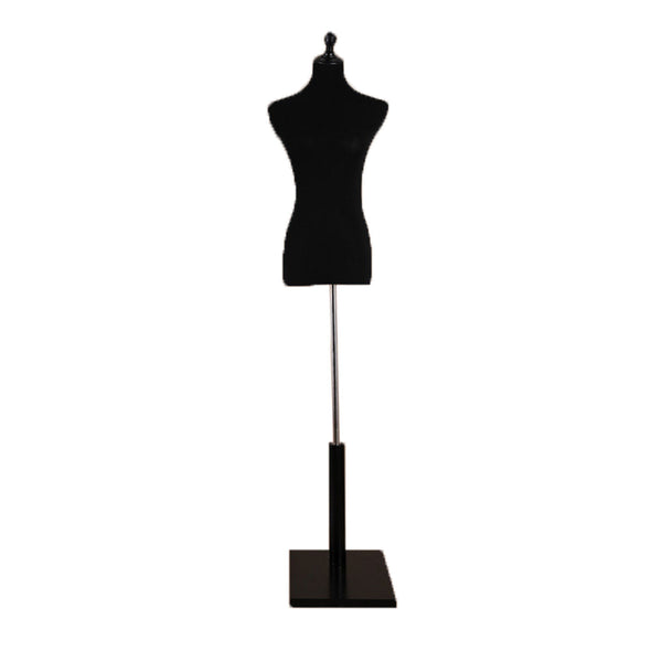 Female Mannequin Half Model Sandal wood Adjustable Bracket Window Display Rack A