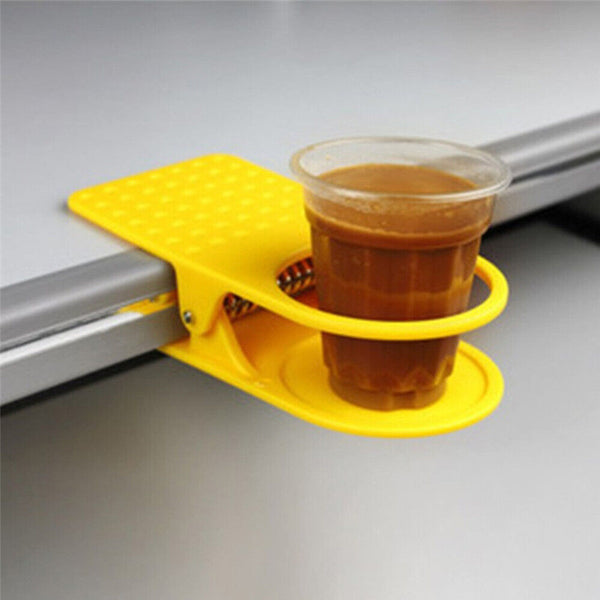 Drink Water Table Office Mug Desk Room Coffee Cup Home Holder Clip On Kitchen