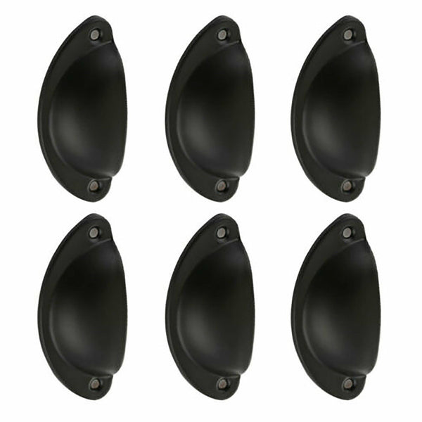 30X Modern Cup Cabinet Handle Knob Drawer Furniture Door Pull Shell Cupboard AU