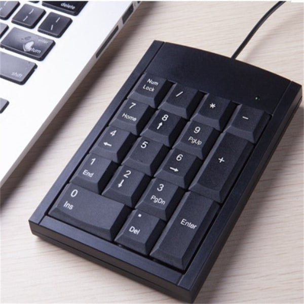 Numeric Keypad USB Wired Keyboard Number Pad for Laptop Desktop PC 19 key New AU