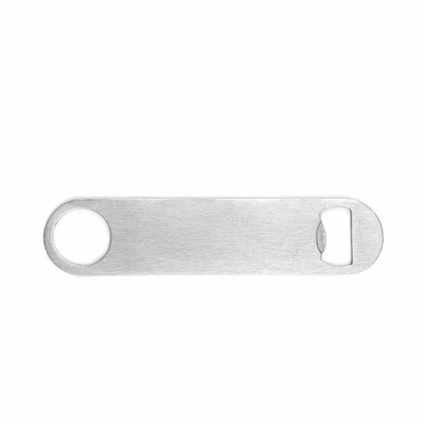 Bottle Opener Stainless Steel Flat Bar Blade Cap Remover Can Beer Drink