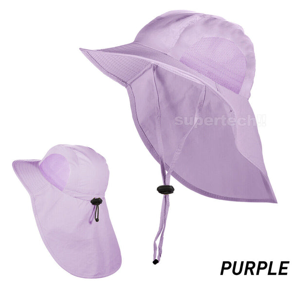 Neck Flap Cap Outdoor Hiking Fishing Hat Sport Sun Protection Wide Brim Cover