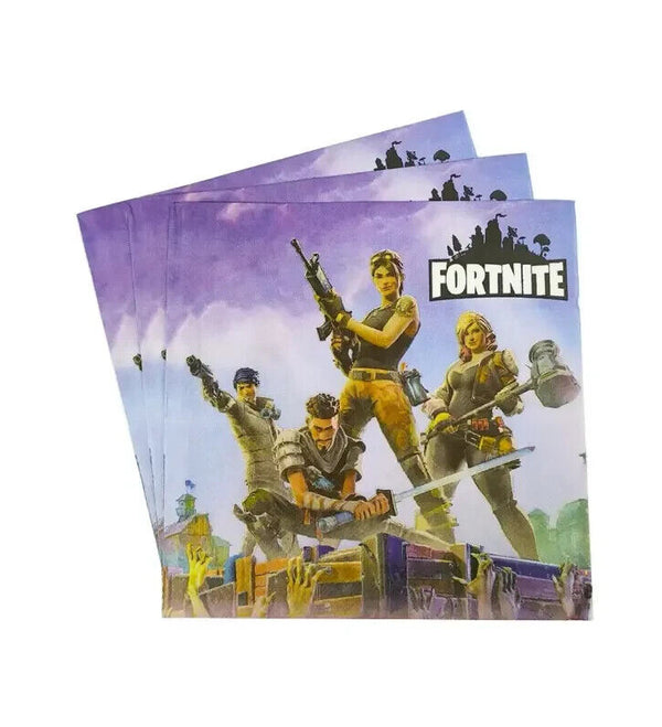 Battle Royal Fortnite Party Set Party Supplies Birthday Gaming Decoration