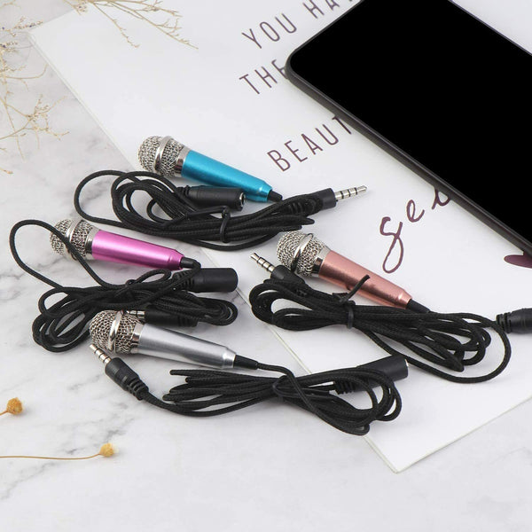 Microphone Portable Vocal Instrument Mic For Mobile Phone Laptop Notebook