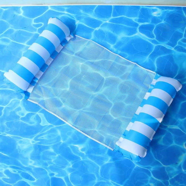 Portable Floating Water Hammock Toy Swimming Chair Inflatable Float Pool Bed