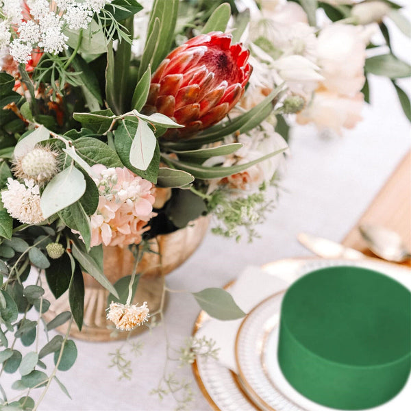 20 Pcs Round Wet Floral Foam Quality Material For Flower Arrangement DIY Craft