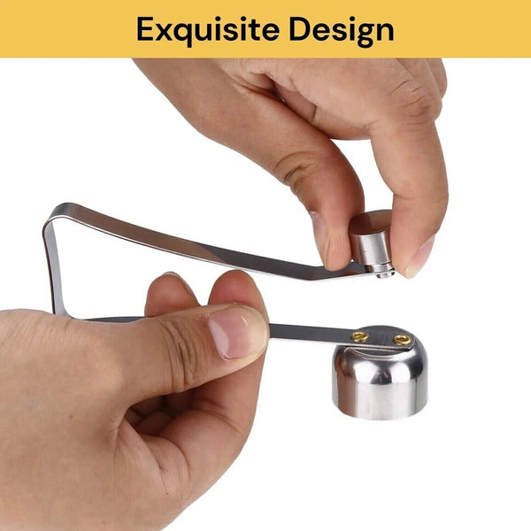Stainless Steel Egg Shell Opener Cutter Cracker Boiled Egg Separator Topper Tool