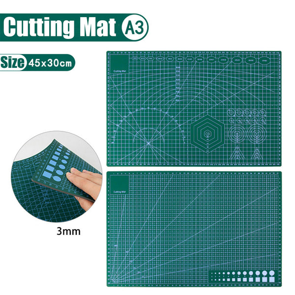 Large Thick Self Healing Cutting Mat Double-Side Art Craft DIY Au Stock A1 A2 A3