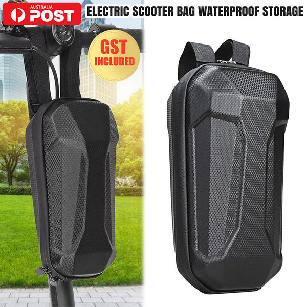 Scooter Front Bag Accessories Electric Scooter Bag Waterproof Storage Black