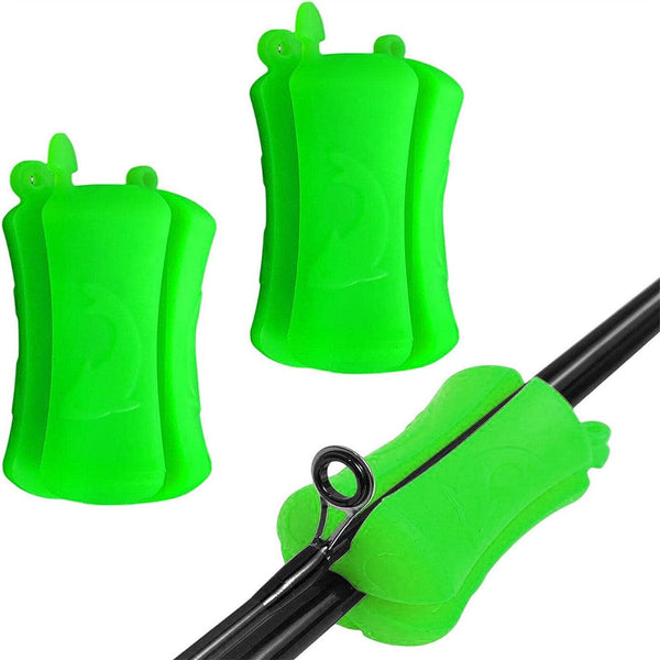 2X Portable Fishing Rod Fixed Ball Wear Resistant Durable Reusable Fishing Tools