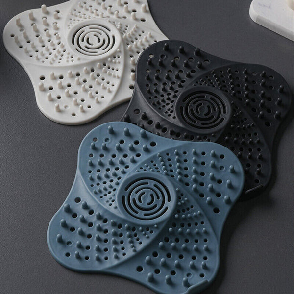Sink Trap Filter Hair Catcher Shower Bath Cover Basin Stopper Drain Strainer AU