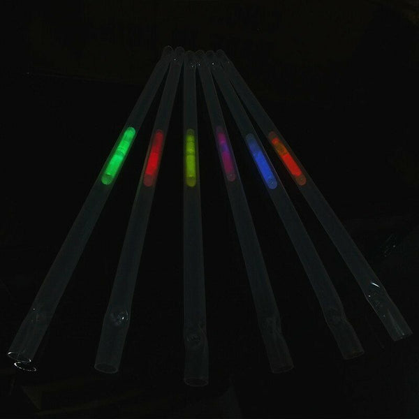 Fluorescent Glow Sticks Straws Night Club Bar KTV Cheering Props Lumino
