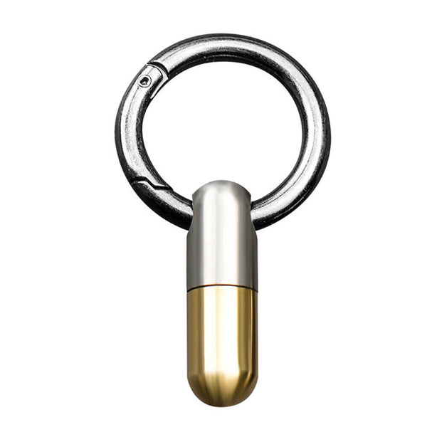 Capsule Knife Key Ring Outdoor Portable Split Keychain Cutting Tool Cutter